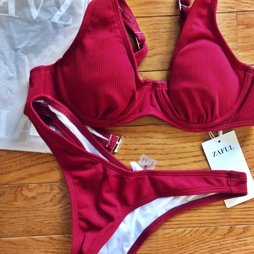 Zaful Red Bikini